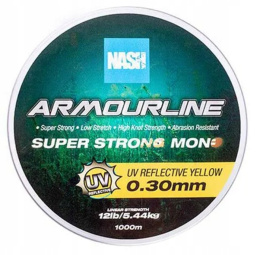 Żyłka Nash Armourline Mono 12lb/0.30mm 1000m UV Yellow